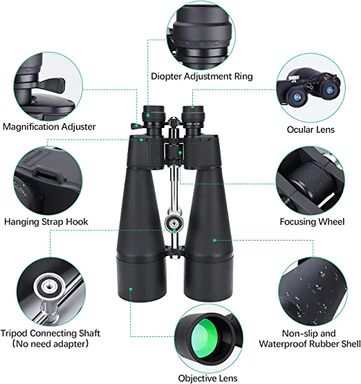 hiopiaco 30 260x long range binoculars